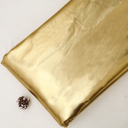 Denim Leather Foil Fabric