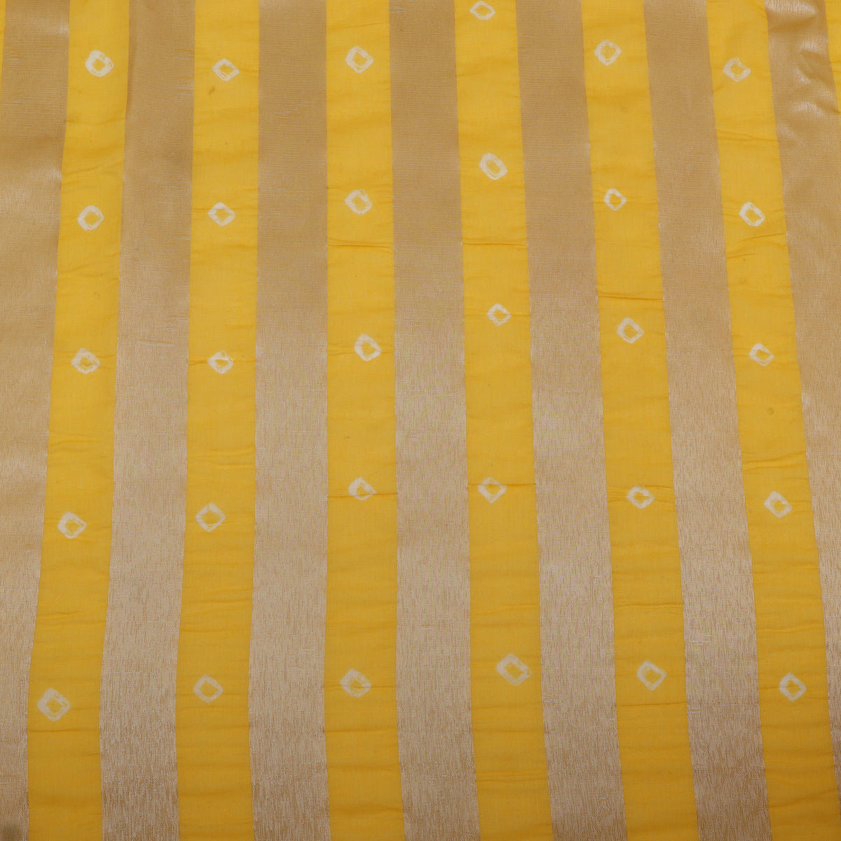 Chanderi Patta Bandhani Print Fabric