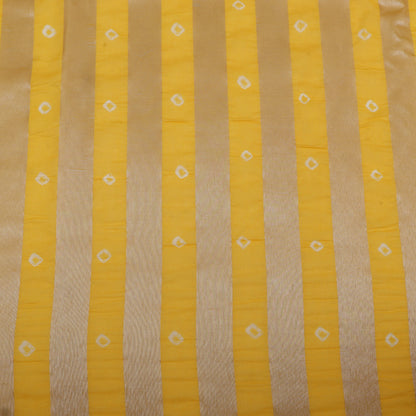 Chanderi Patta Bandhani Print Fabric