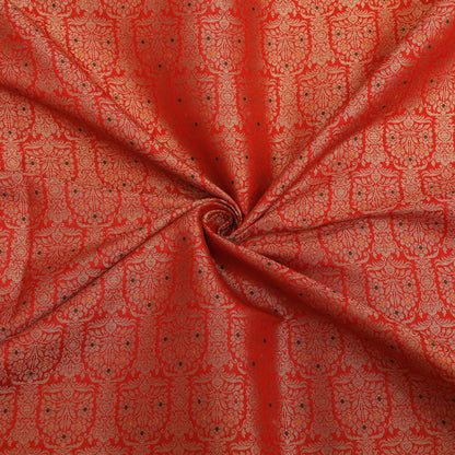 Traditional Meena Work Katan Brocade