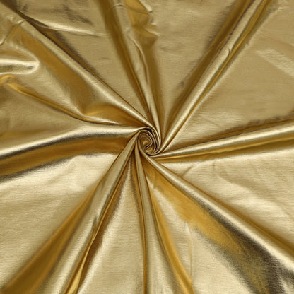 Denim Leather Foil Fabric