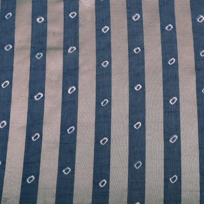 Chanderi Patta Bandhani Print Fabric