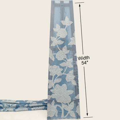 Mul Chanderi Embroidery Fabric