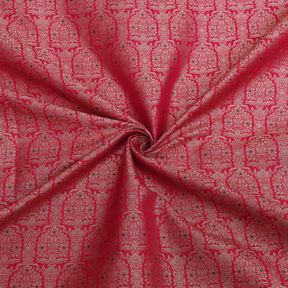 Traditional Meena Work Katan Brocade