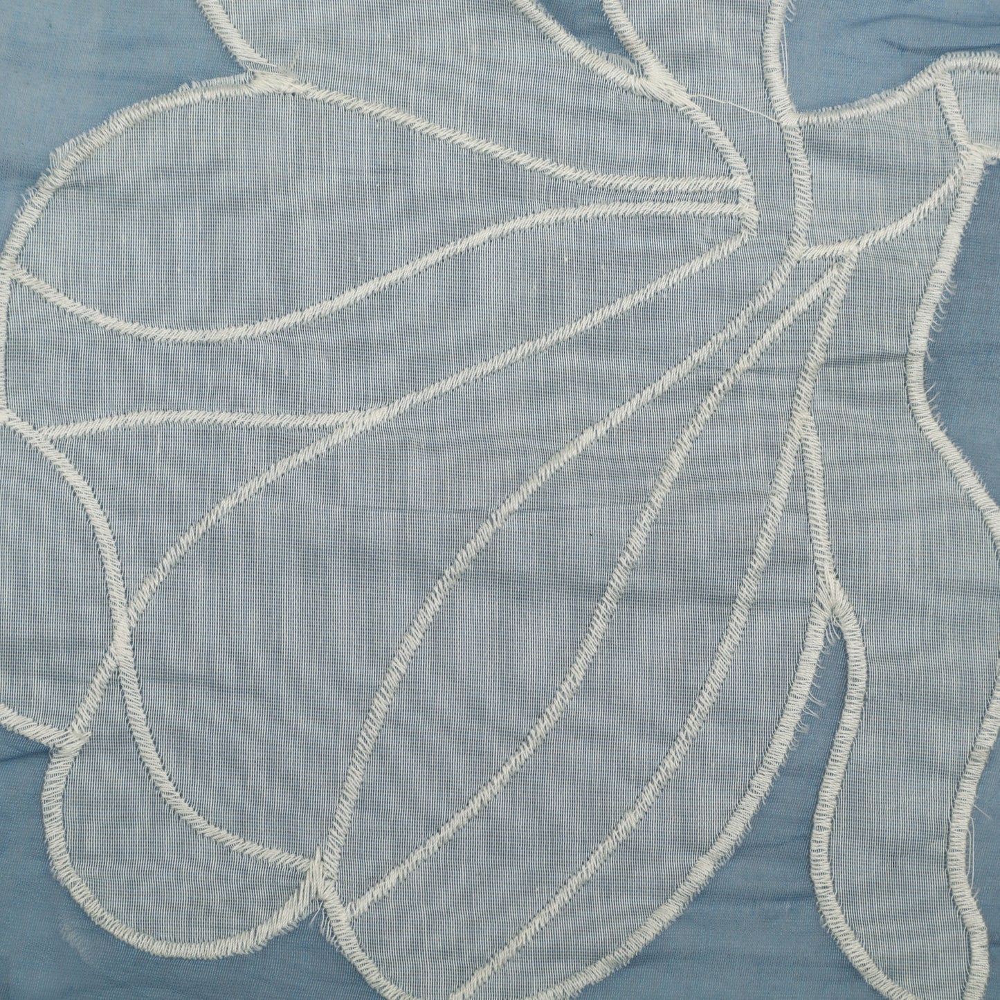 Mul Chanderi Embroidery Fabric