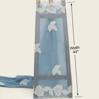 Mul Chanderi Embroidery Fabric