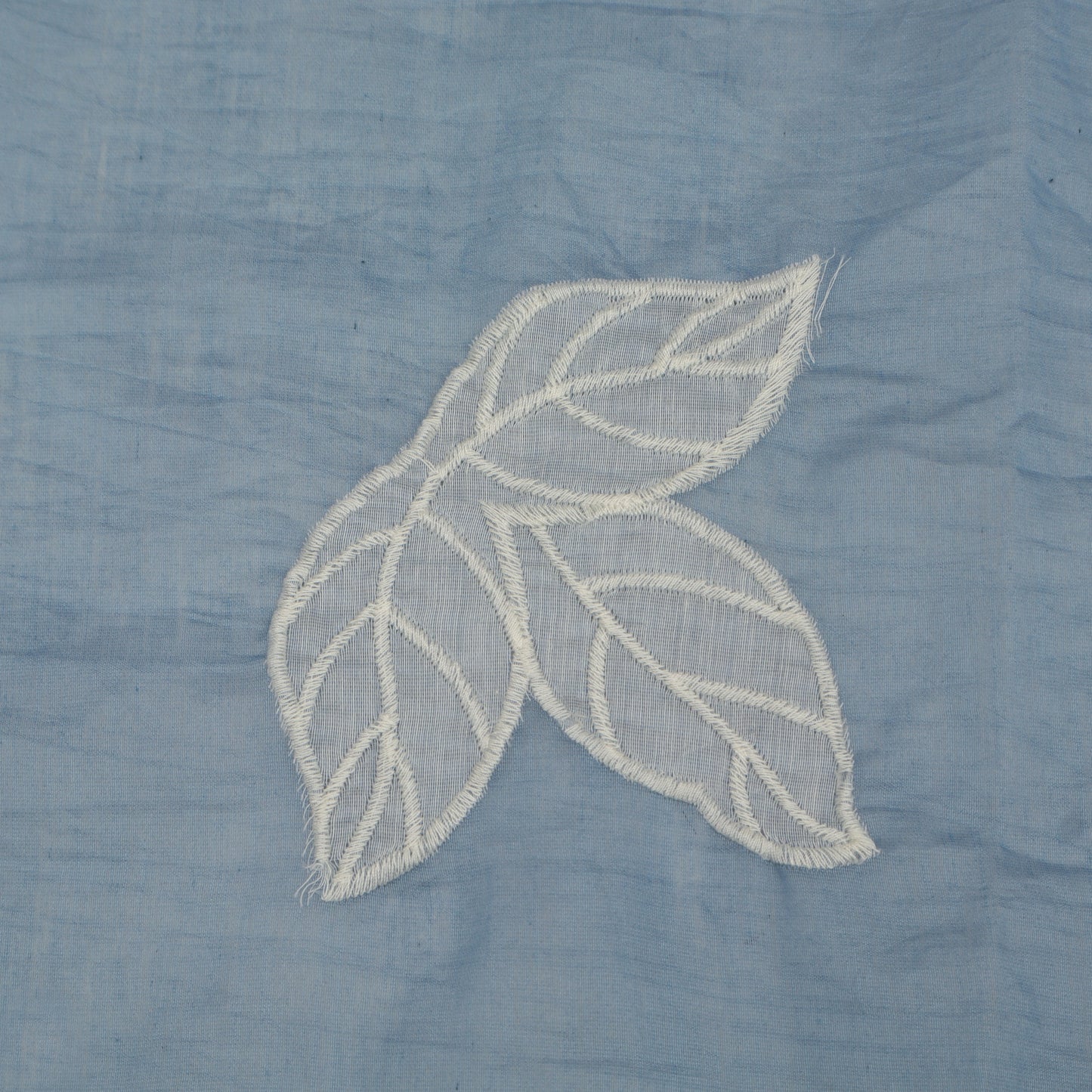 Mul Chanderi Embroidery Fabric