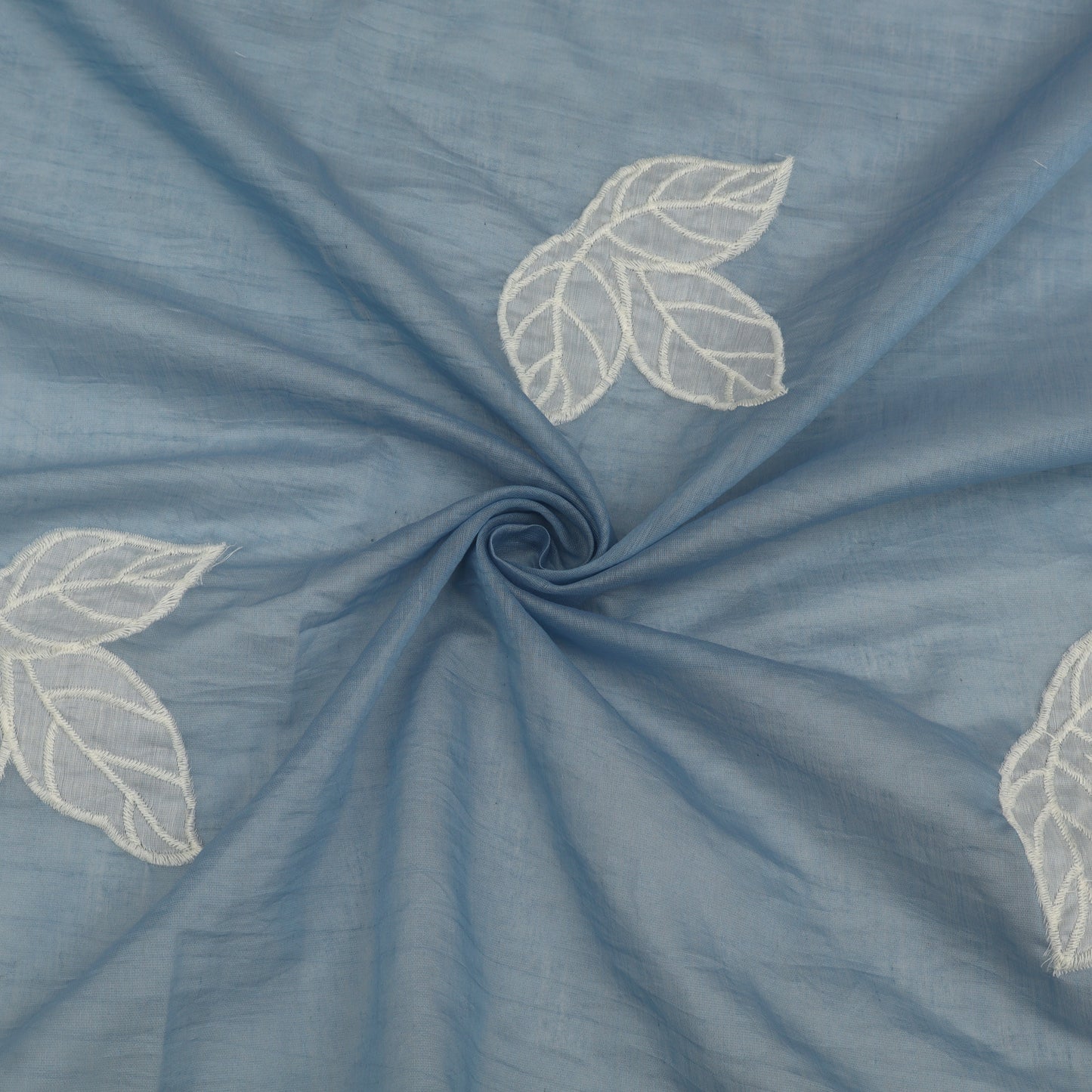Mul Chanderi Embroidery Fabric