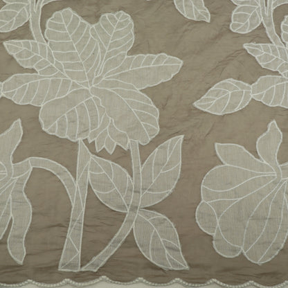 Mul Chanderi Embroidery Fabric
