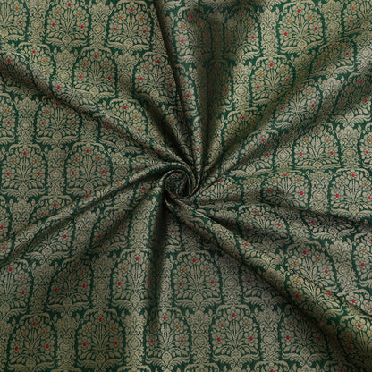 Traditional Meena Work Katan Brocade