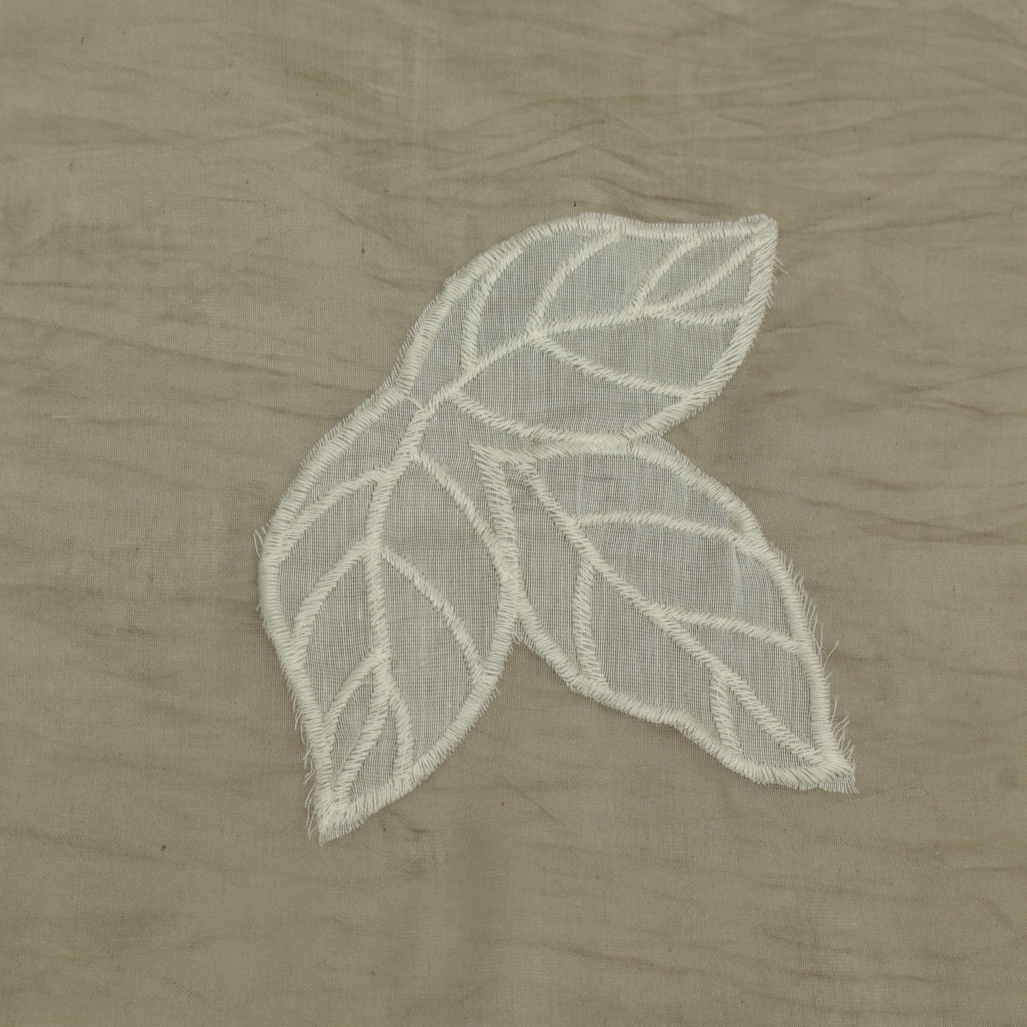 Mul Chanderi Embroidery Fabric