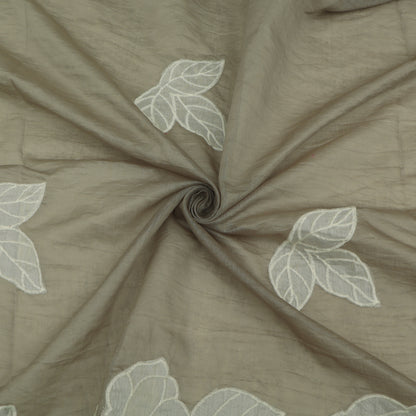 Mul Chanderi Embroidery Fabric