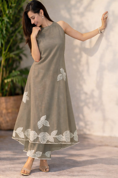Mul Chanderi Embroidery Fabric