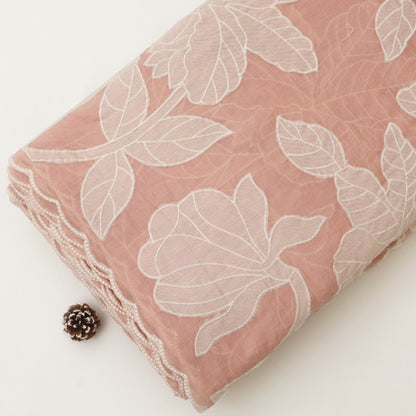 Mul Chanderi Embroidery Fabric