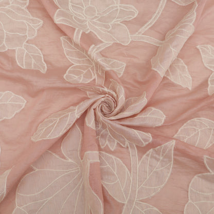 Mul Chanderi Embroidery Fabric
