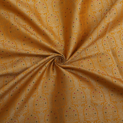 Traditional Meena Work Katan Brocade