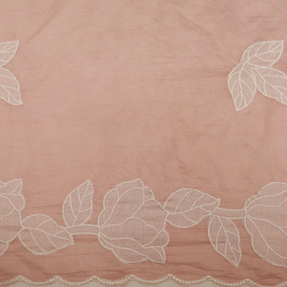 Mul Chanderi Embroidery Fabric