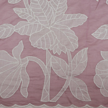 Mul Chanderi Embroidery Fabric