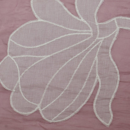 Mul Chanderi Embroidery Fabric