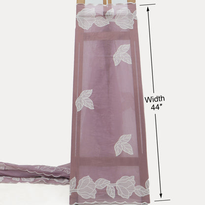Mul Chanderi Embroidery Fabric