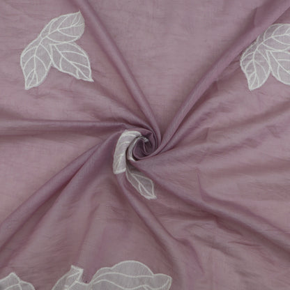 Mul Chanderi Embroidery Fabric
