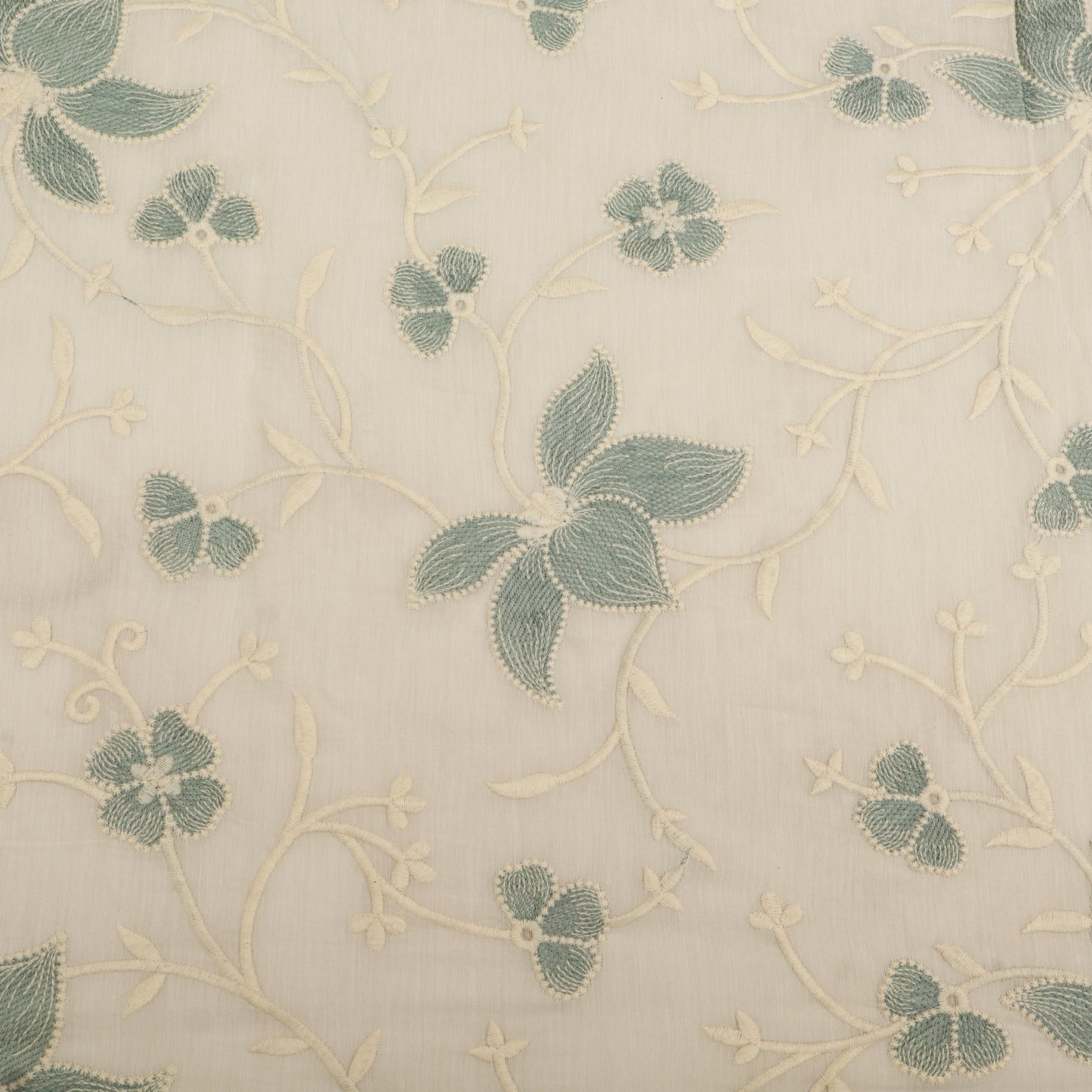 Chanderi Embroidery Fabric