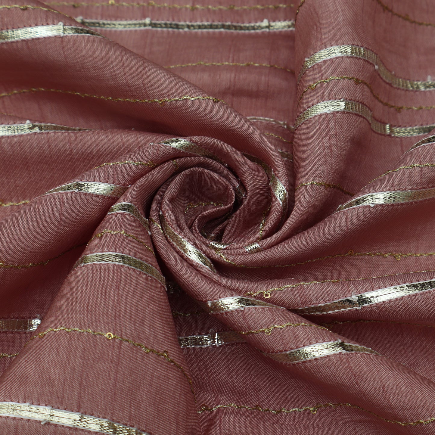 Slub Silk Gota Work Fabric