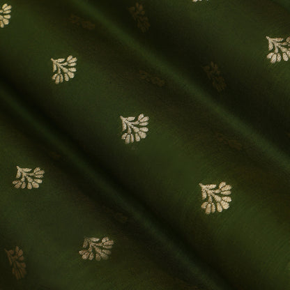 Pista Green Color Brocade Fabric