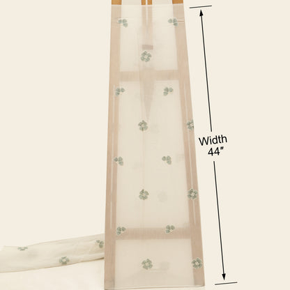 Chanderi Embroidery Fabric