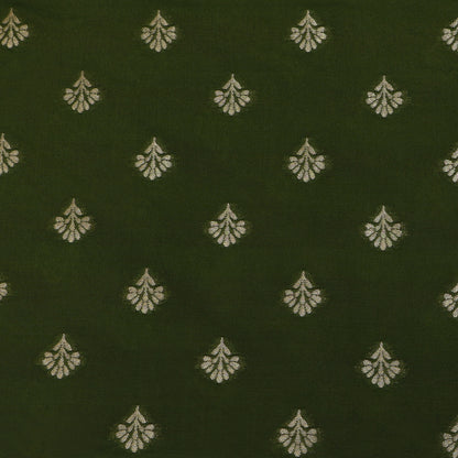 Pista Green Color Brocade Fabric