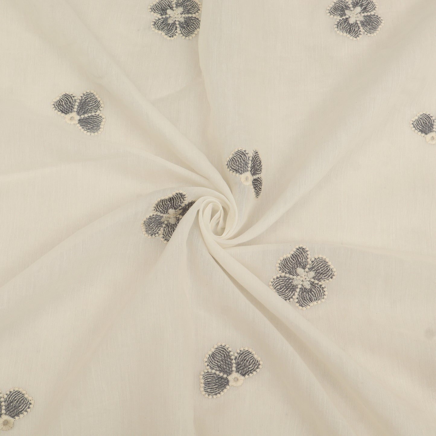 Chanderi Embroidery Fabric