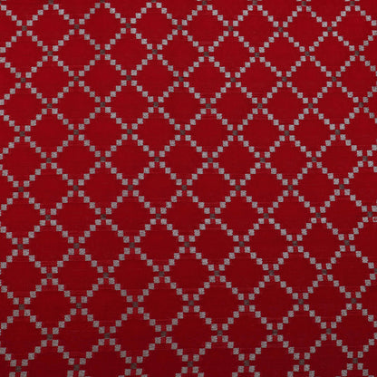 Red Color Brocade Fabric