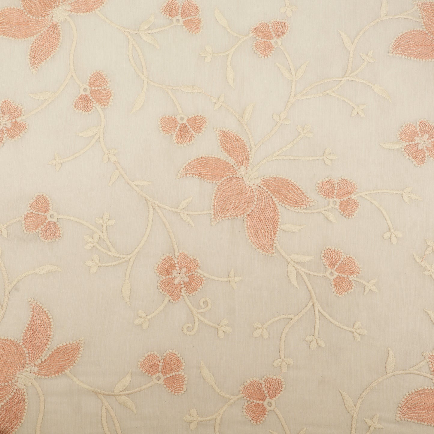 Chanderi Embroidery Fabric