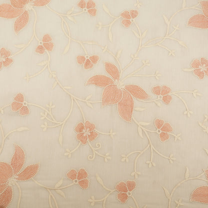 Chanderi Embroidery Fabric