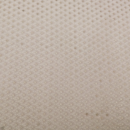 Textured fabric pattern with a subtle geometric design on a beige background