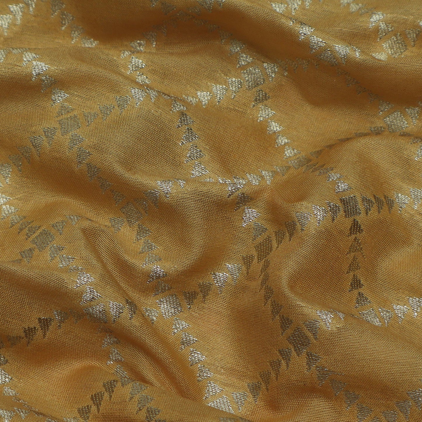 Gold Color Brocade Fabric