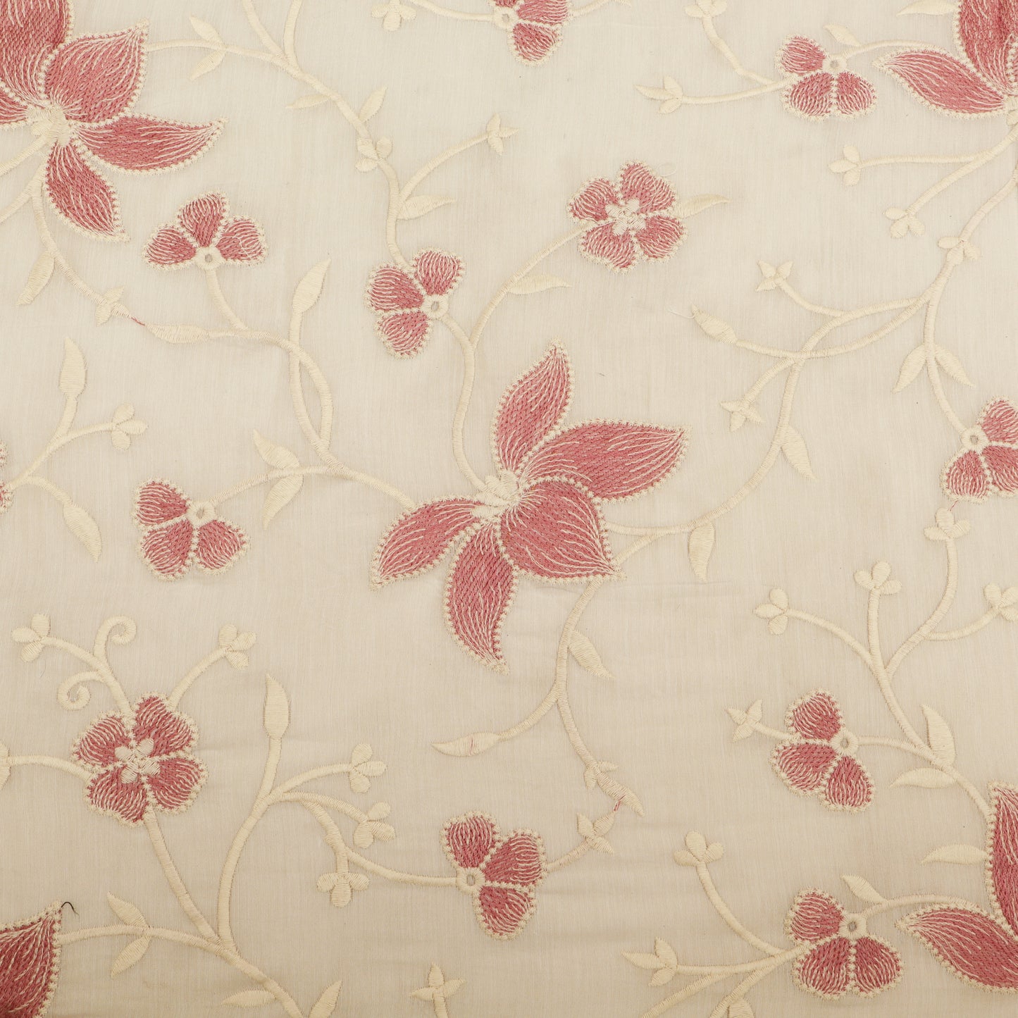 Chanderi Embroidery Fabric
