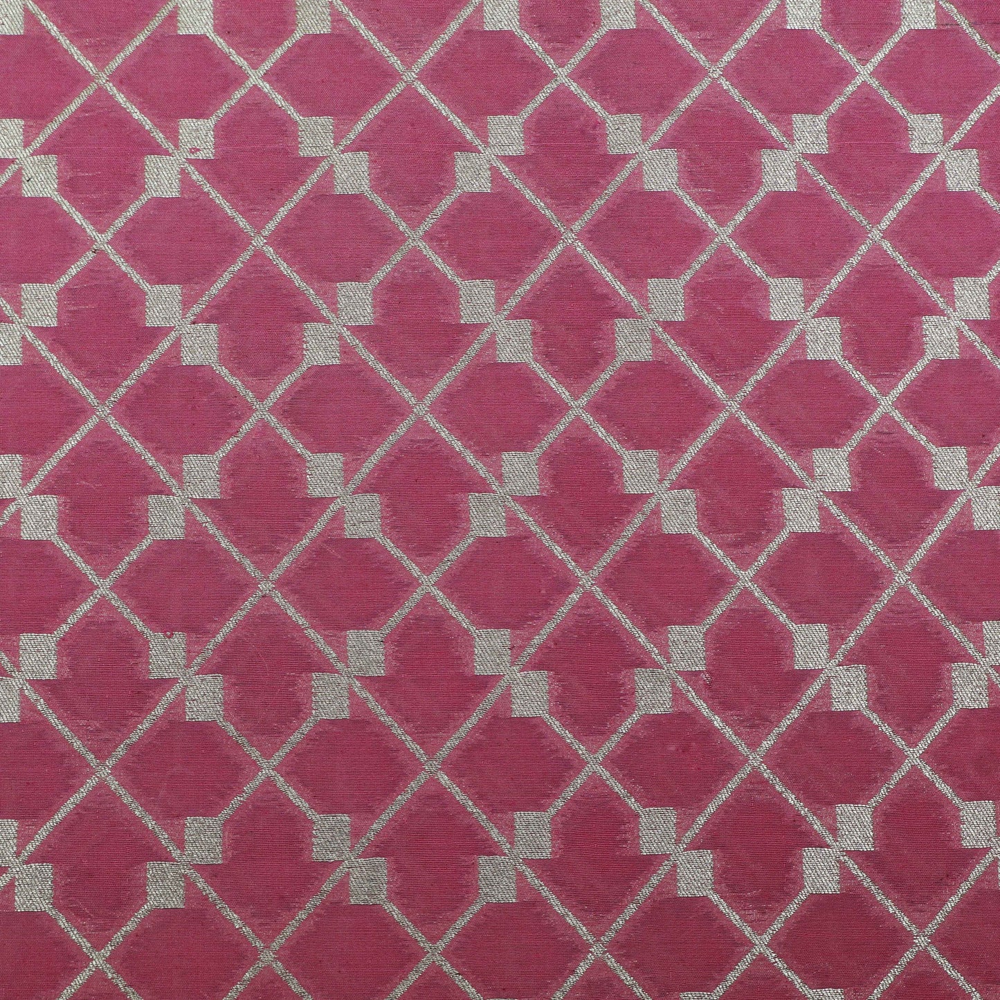 Pink Color Brocade Fabric