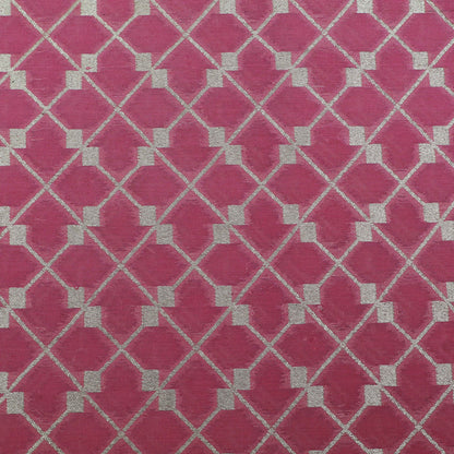 Pink Color Brocade Fabric