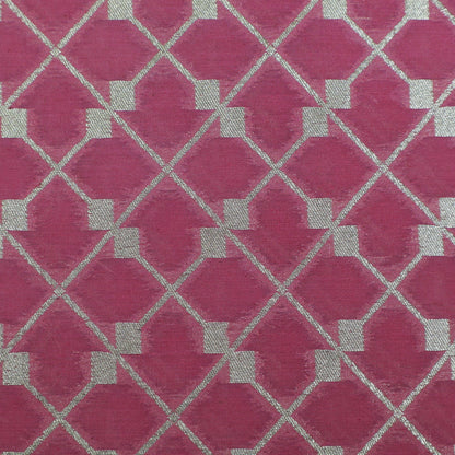 Pink Color Brocade Fabric