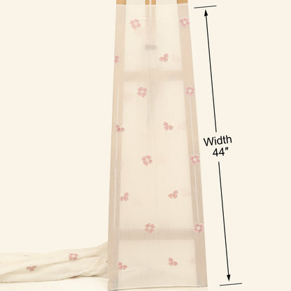 Chanderi Embroidery Fabric