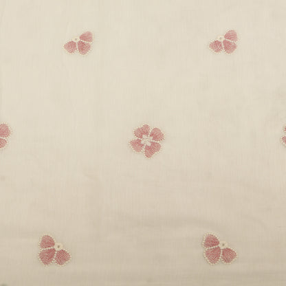 Chanderi Embroidery Fabric