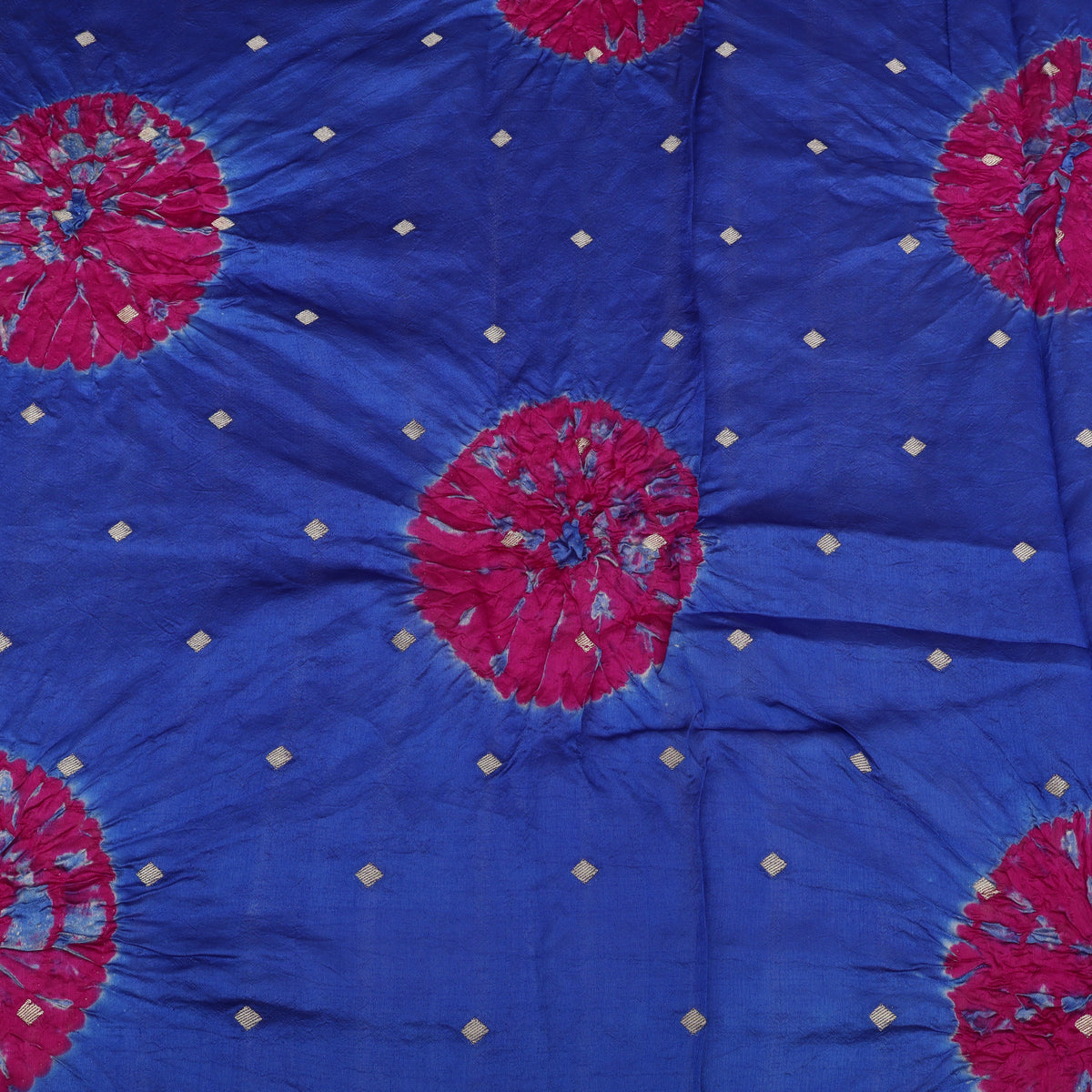 Pure Bandhani Brocade Fabric