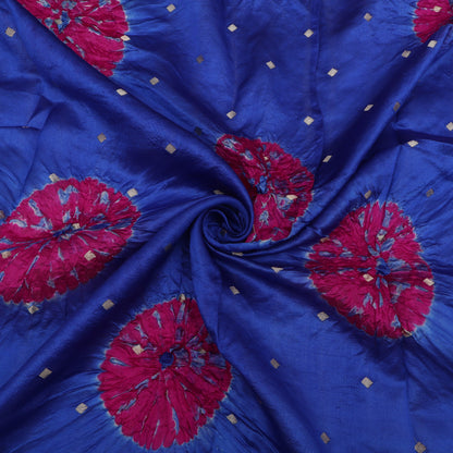Pure Bandhani Brocade Fabric
