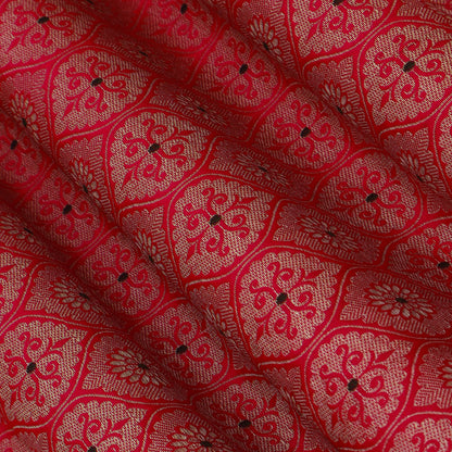 Rani Color Katan Meena Brocade Fabric