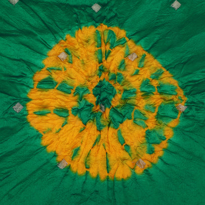 Pure Bandhani Brocade Fabric