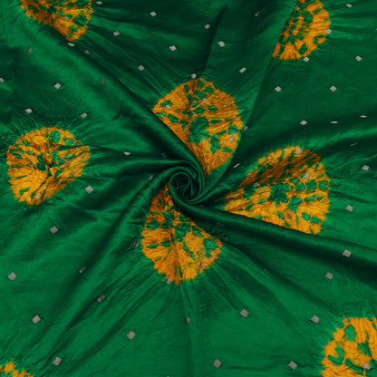 Pure Bandhani Brocade Fabric