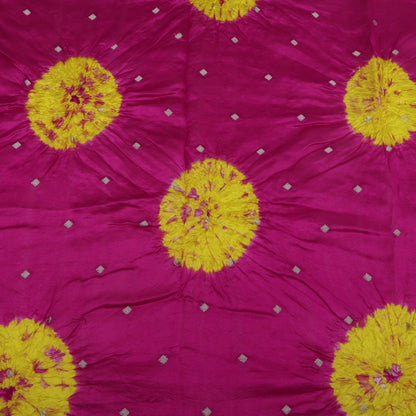 Pure Bandhani Brocade Fabric