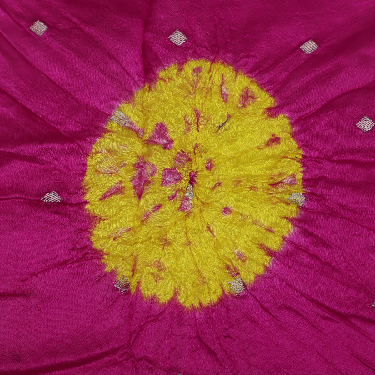 Pure Bandhani Brocade Fabric