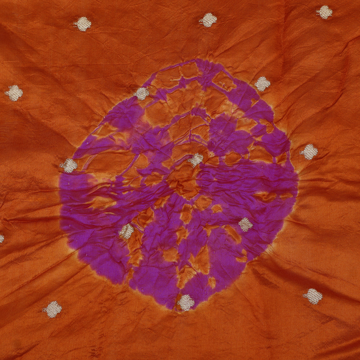Pure Bandhani Brocade Fabric